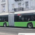 Autobus przegubowy w Piotrkowie!