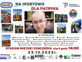 Pomagajmy Patrykowi