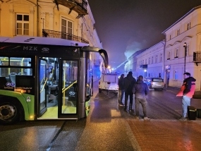 Pożar kamienicy przy Starowarszawskiej