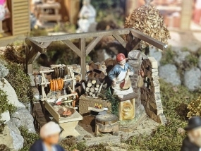 Kolejarze jak co roku tworzą... szopkę! FILM