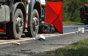 Wypadek skutera mężczyzna nie żyje