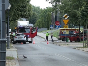 Wjechał w naukę jazdy 