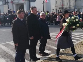 Uroczystości niepodległościowe w Piotrkowie