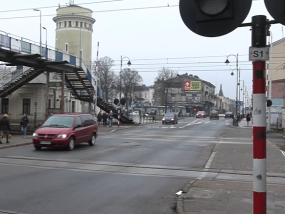 Zamknięty przejazd na Słowackiego