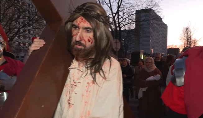 Droga Krzyżowa ulicami miasta